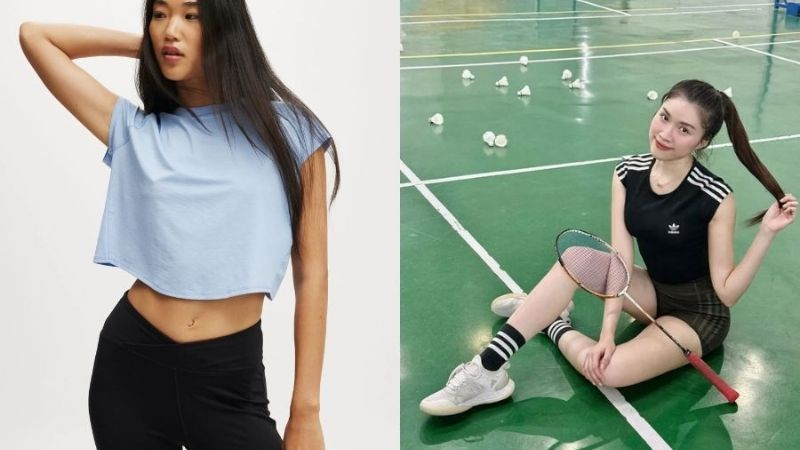 quần legging chơi cầu lông nữ
