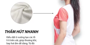 Áo Cầu Lông Co Giãn 4 Chiều