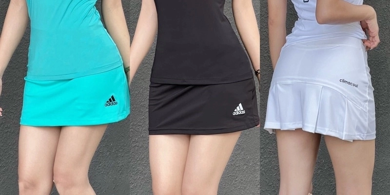 Váy Cầu Lông Nữ Pastel