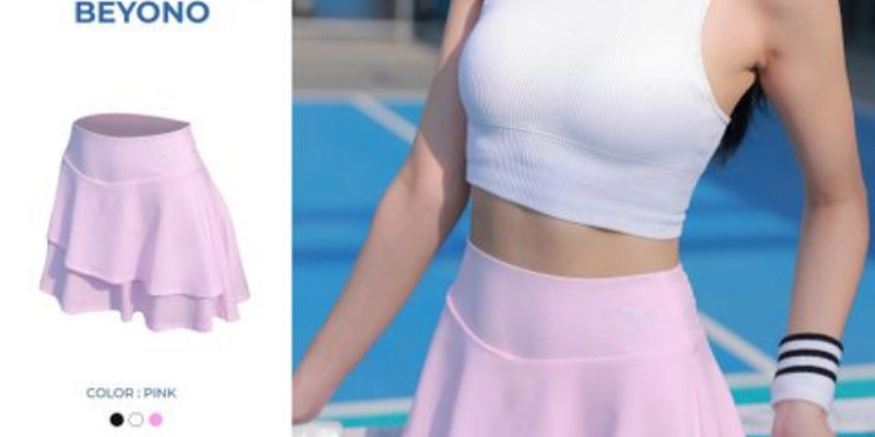 Váy Cầu Lông Nữ Pastel